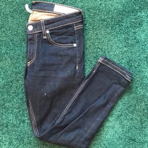 Rag & Bone cropped skinny jeans